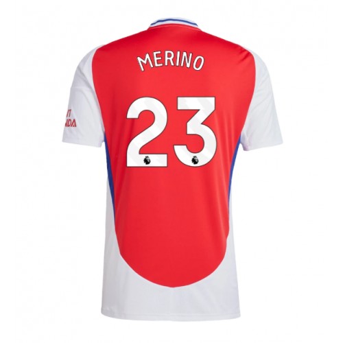 Fotbalové Dres Arsenal Mikel Merino #23 Domácí 2024-25 Krátký Rukáv